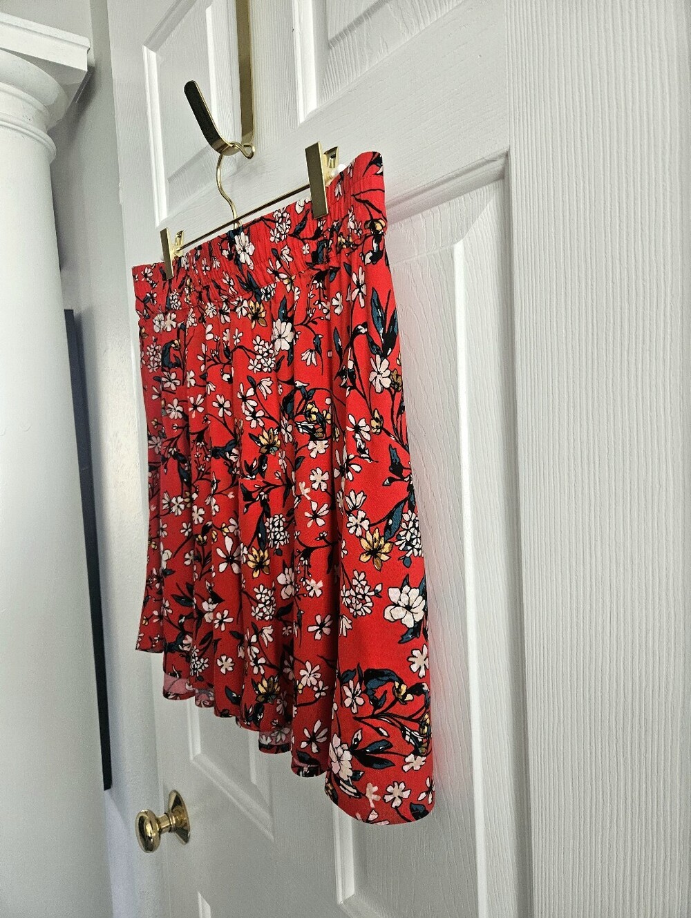 NWOT Vero Moda Simply Easy Floral Mini Skater Skirt - Picture 3 of 9